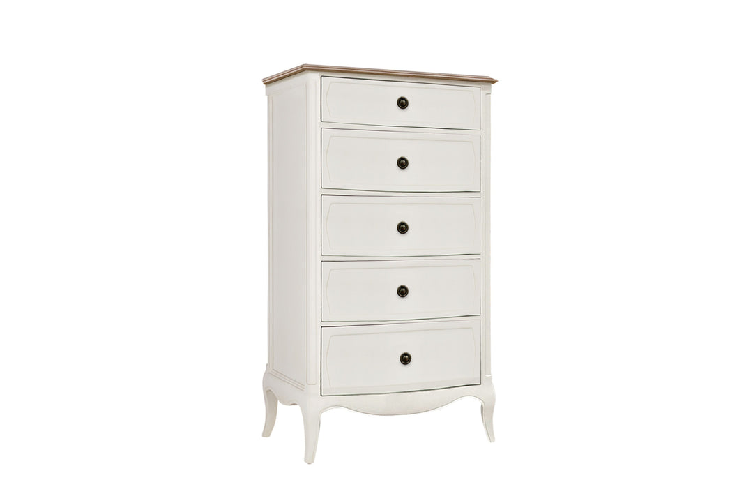 Amelie 5 Drawer Tall Chest of Drawers