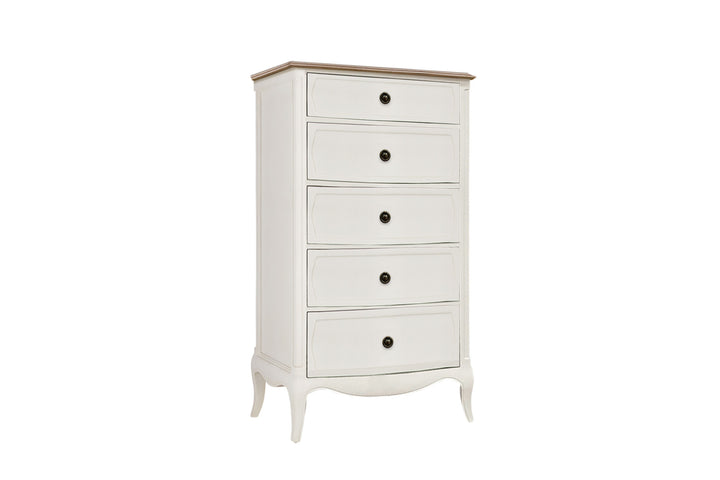 Amelie 5 Drawer Tall Chest of Drawers