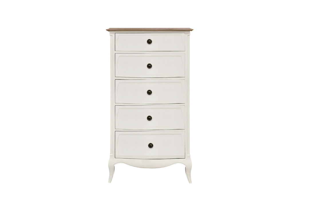 Amelie 5 Drawer Tall Chest of Drawers