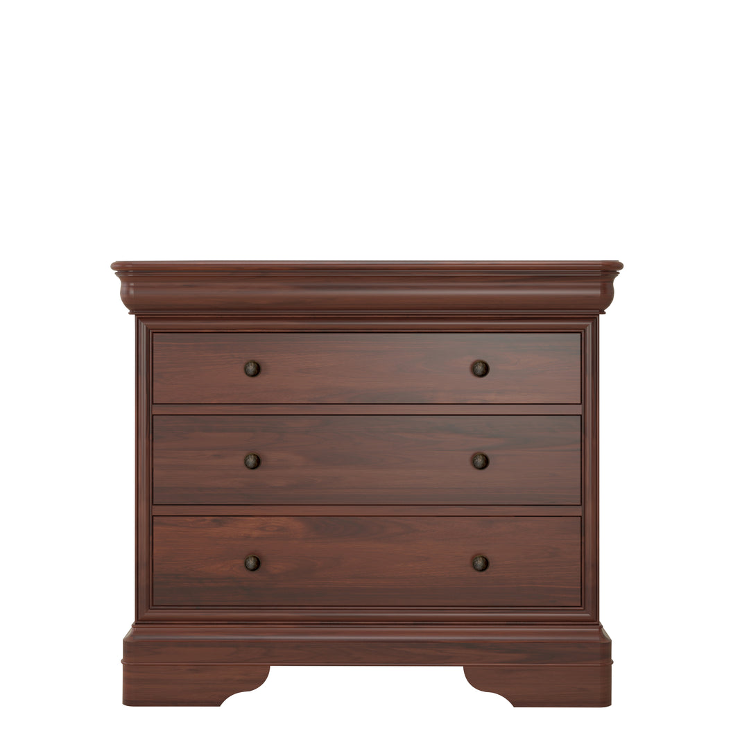 Antoinette Wide 3 Drawer Chest of Drawers