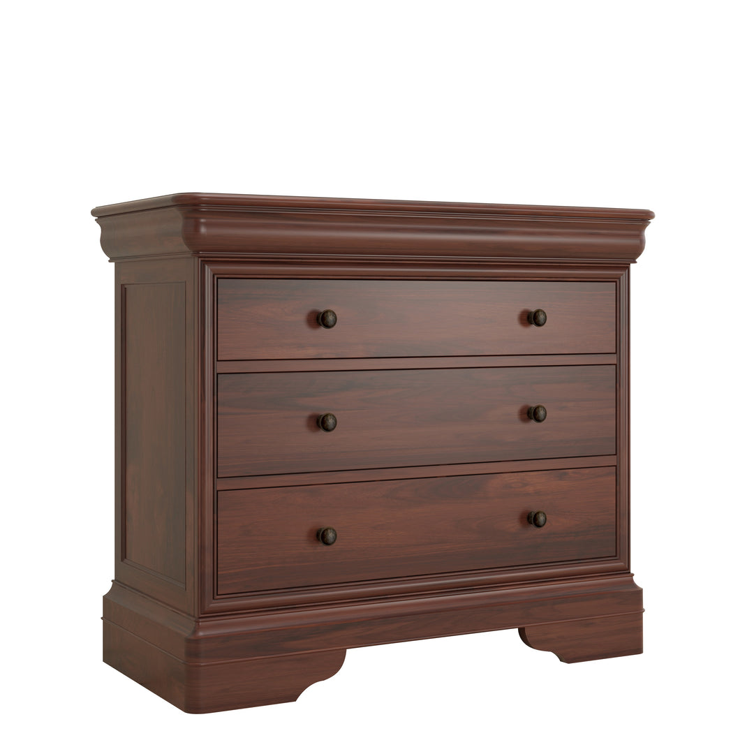 Antoinette Wide 3 Drawer Chest of Drawers