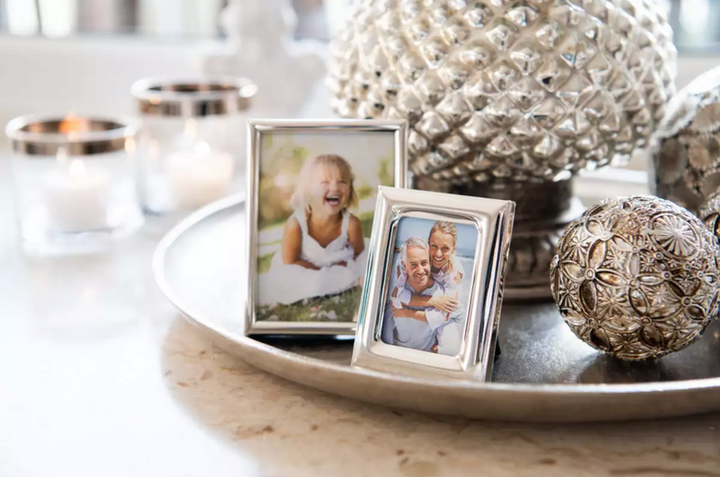 Adria Silver Plated Photo Frame