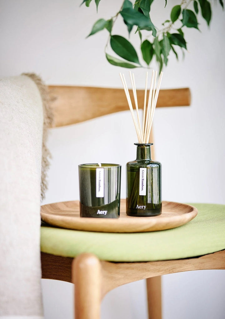 Green Bamboo Diffuser - Cypress, Patchouli & Orange