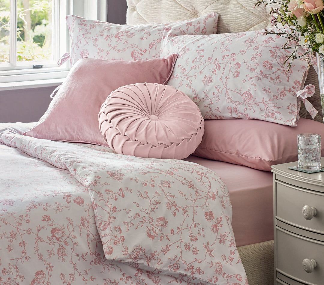 Aria Blush Duvet Set