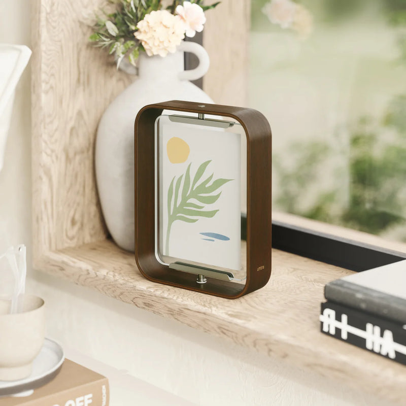 Bellwood Aged Walnut Picture Frame