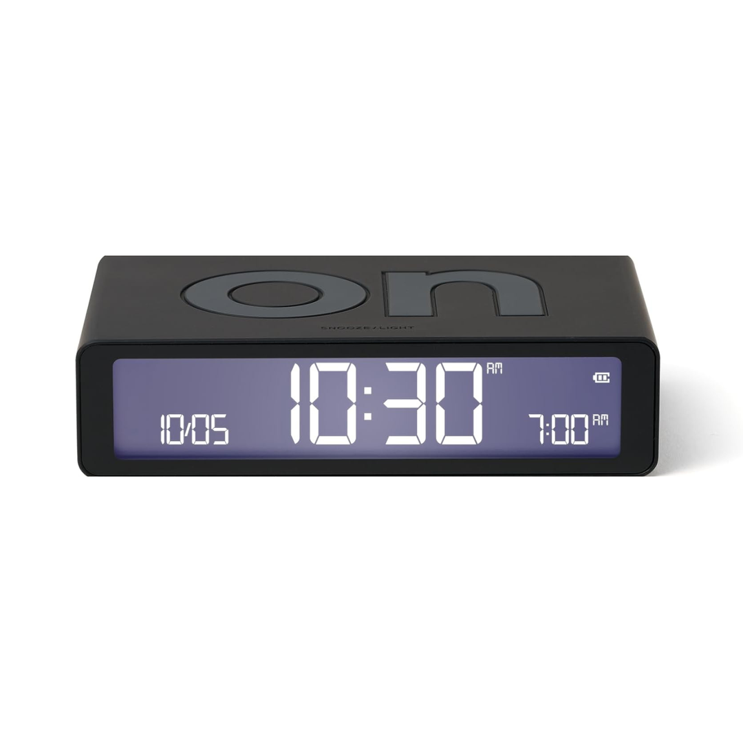 Lexon Flip Classic Alarm Clock