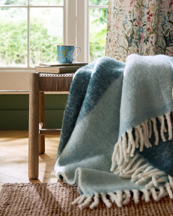 Bronwen Seaspray Blue Throw