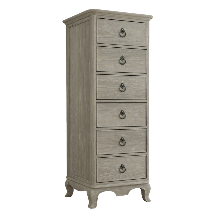 Camille 6 Drawer Tallboy Chest of Drawers