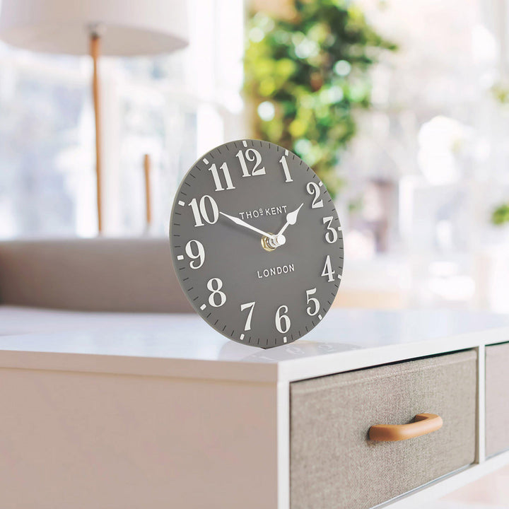 Arabic 6" Mantel Clock