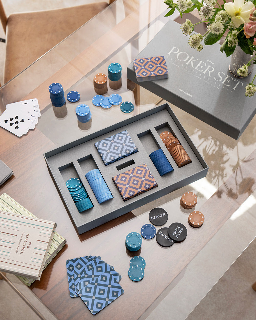 Classic Poker Set - Coffee Table Game