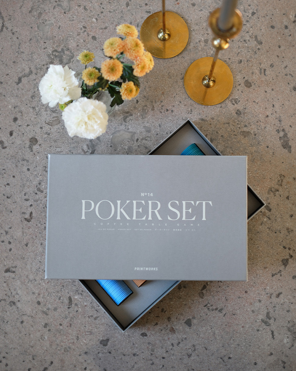Classic Poker Set - Coffee Table Game