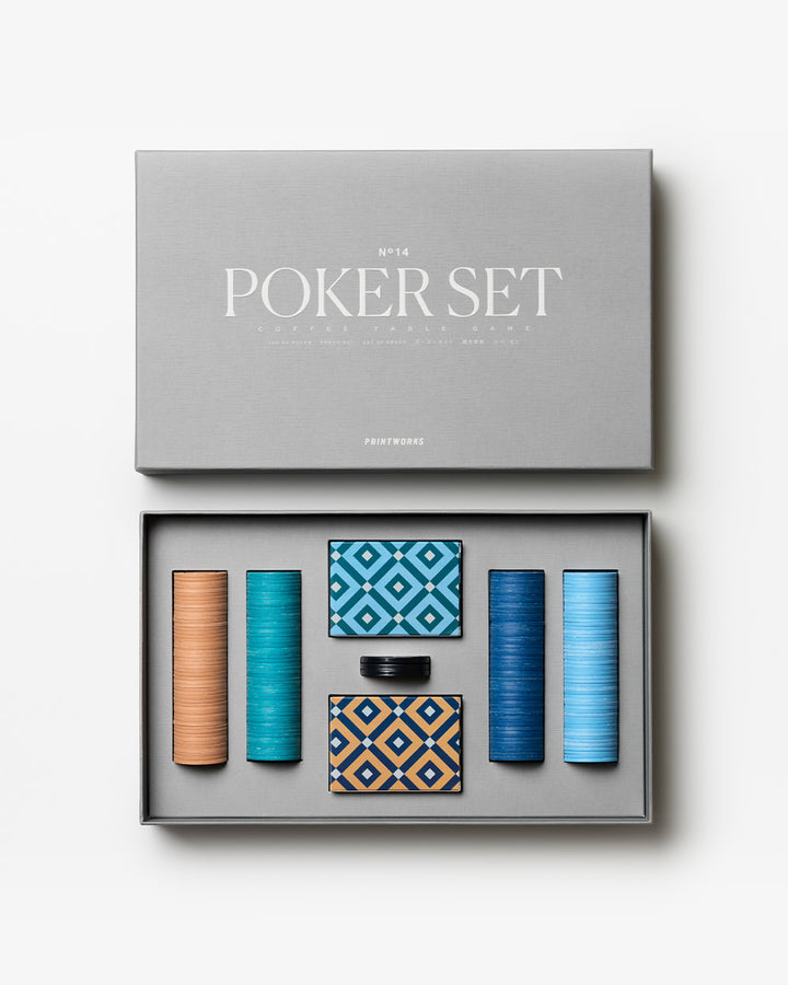 Classic Poker Set - Coffee Table Game