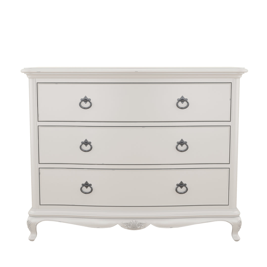 Etienne Grey 3 Drawer Low Chest