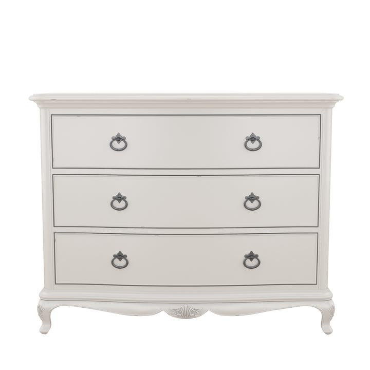 Etienne Grey 3 Drawer Low Chest