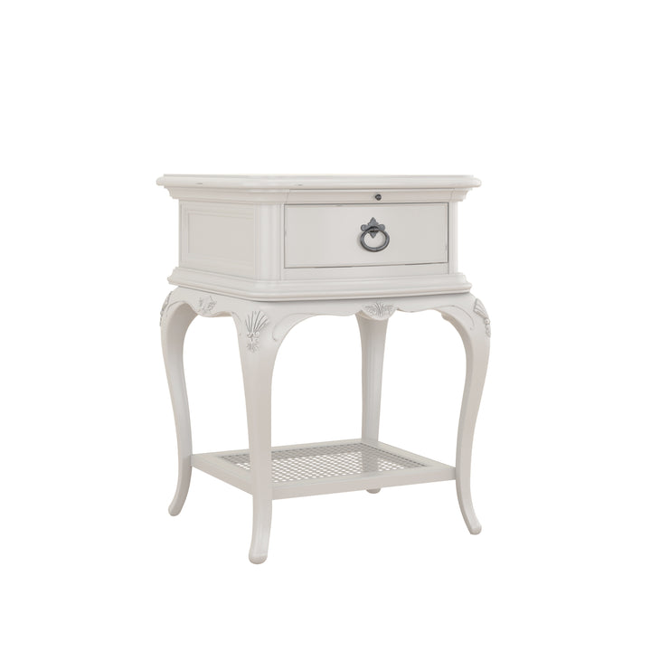 Etienne Grey 1 Drawer Bedside Chest