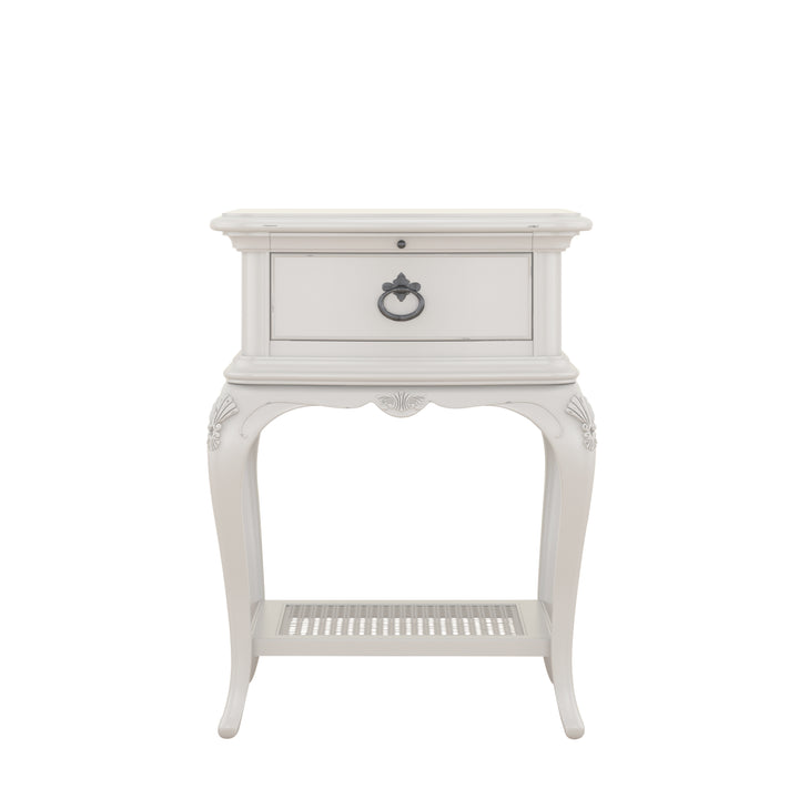 Etienne Grey 1 Drawer Bedside Chest