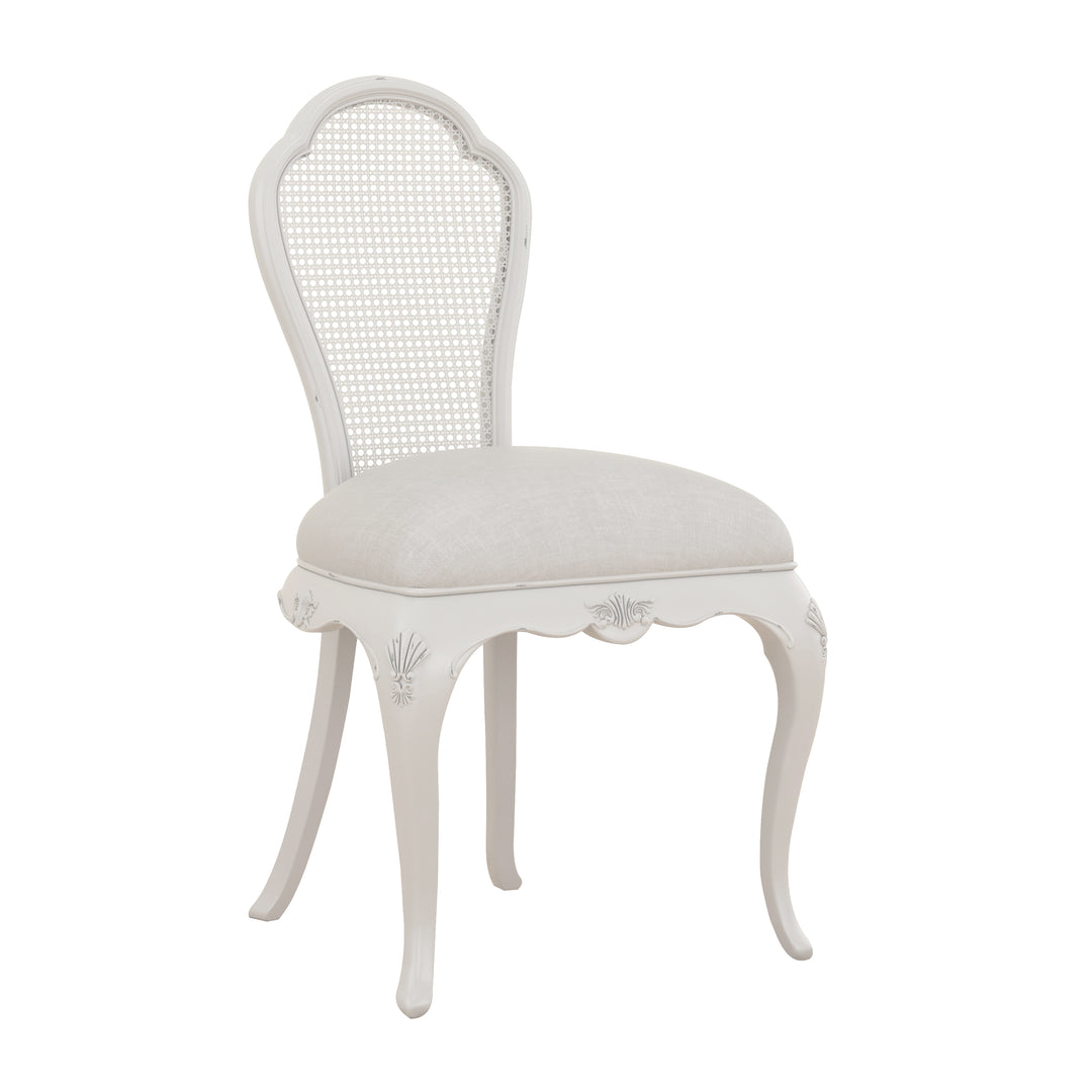 Etienne Grey Bedroom Chair
