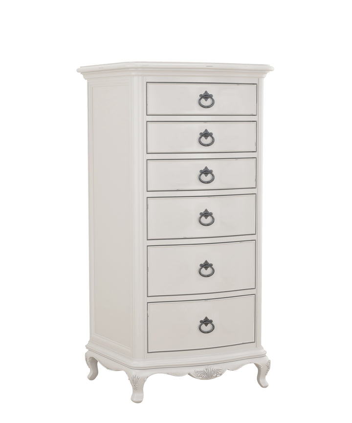 Etienne Grey 6 Drawer Tallboy