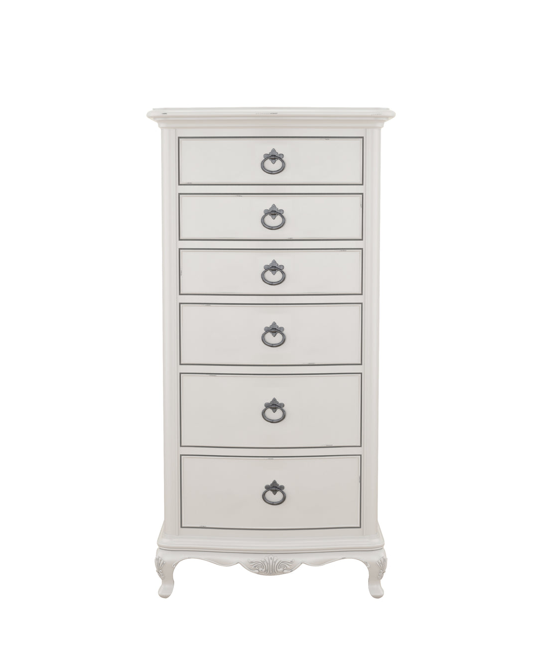 Etienne Grey 6 Drawer Tallboy