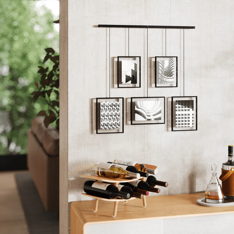 Exhibit Wall Picture Frames Set of 5