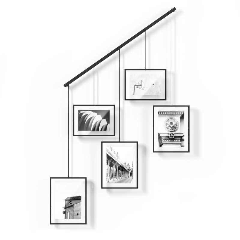 Expess Frame Umbra Exhibit Wall Picture Frames Set of 5 in Brass or Black – Plum Retail