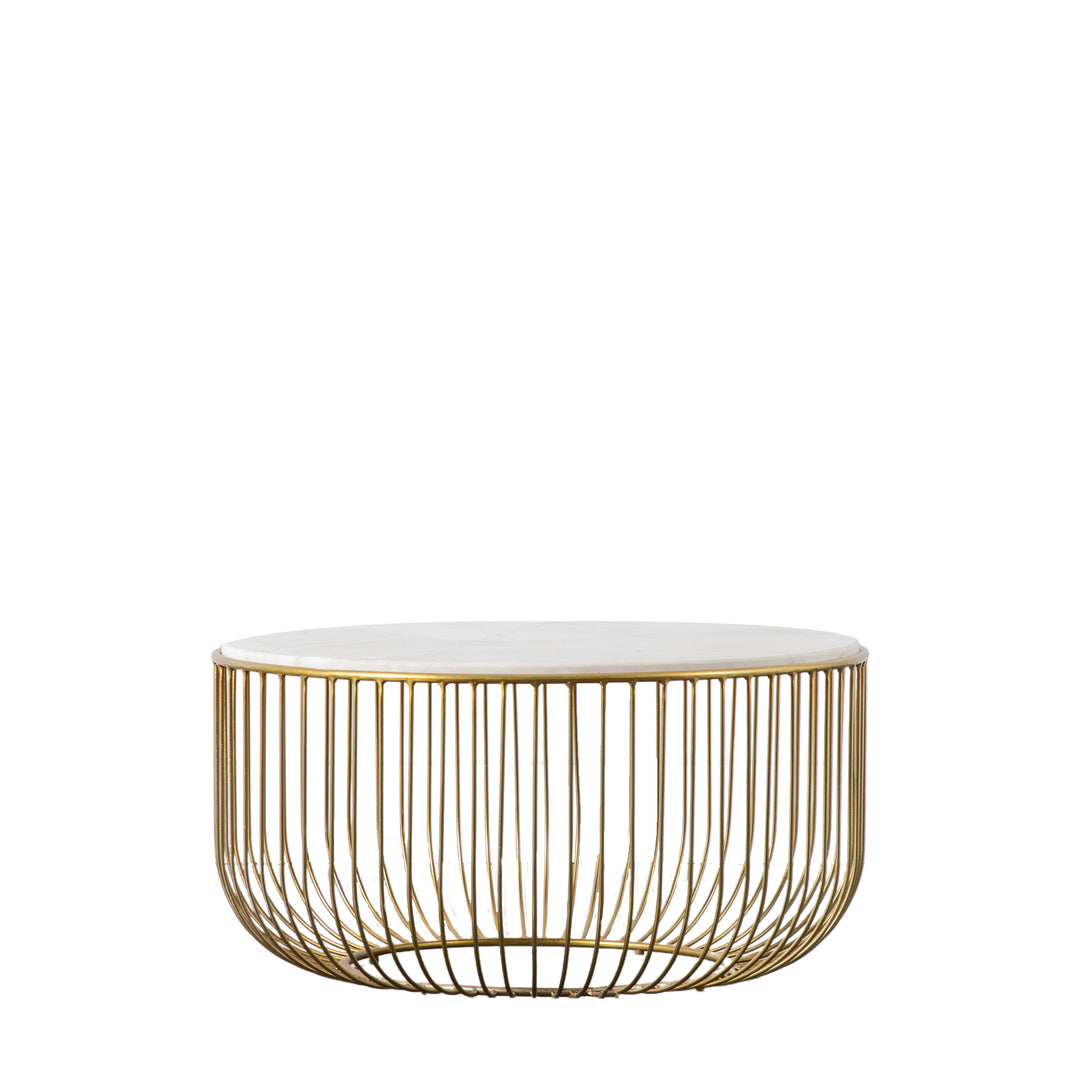 Riley Coffee Table - Gold