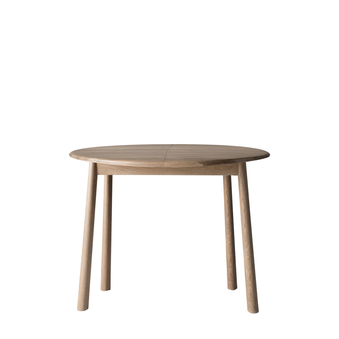 Wycombe Round Extending Dining Table - Oak