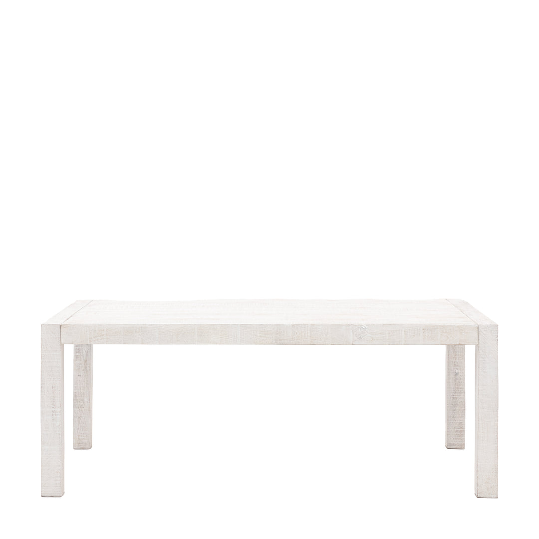 Iowa Whitewash Dining Table