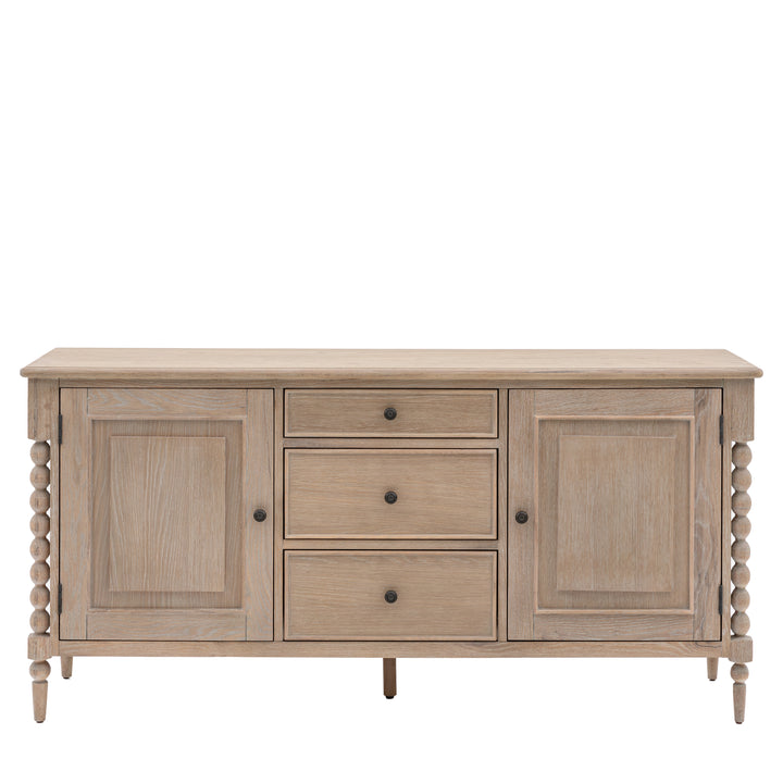 Artisan Oak Sideboard - 2 Door 3 Drawer Sideboard