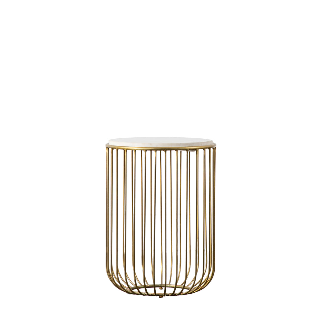 Riley Side Table - Gold