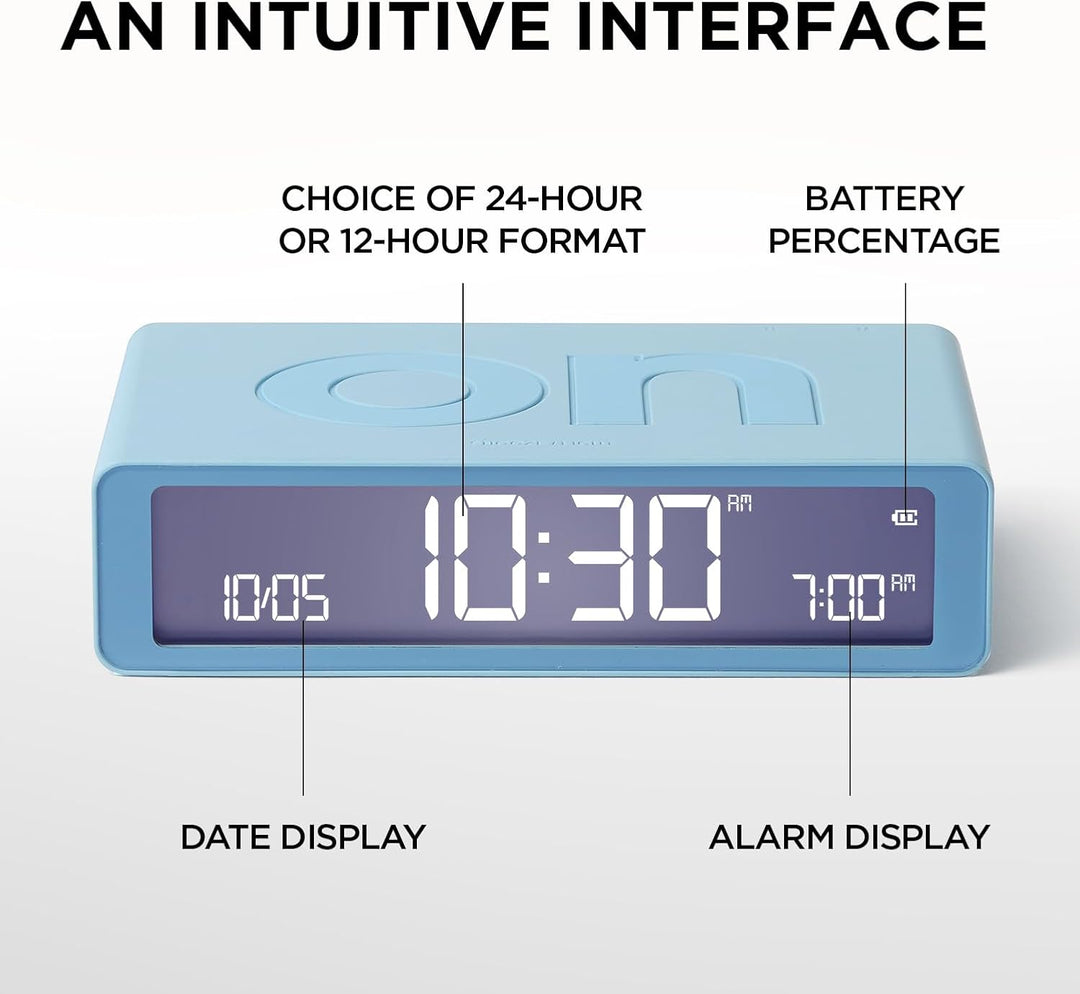 Lexon Flip Classic Alarm Clock