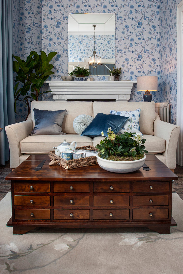 Garrat 12 Drawer Coffee Table