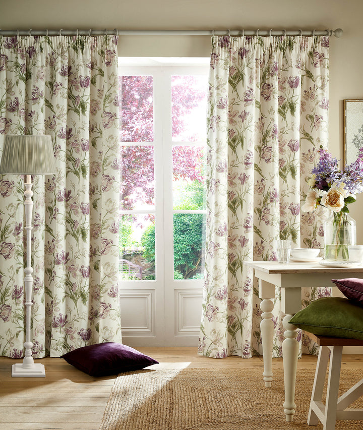 Gosford Lined Header Tape Curtains