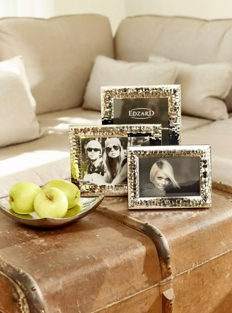 Gubbio Silver Plated Photo Frame