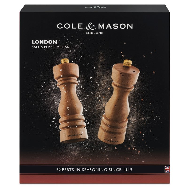 London Salt & Pepper Mill Gift Set