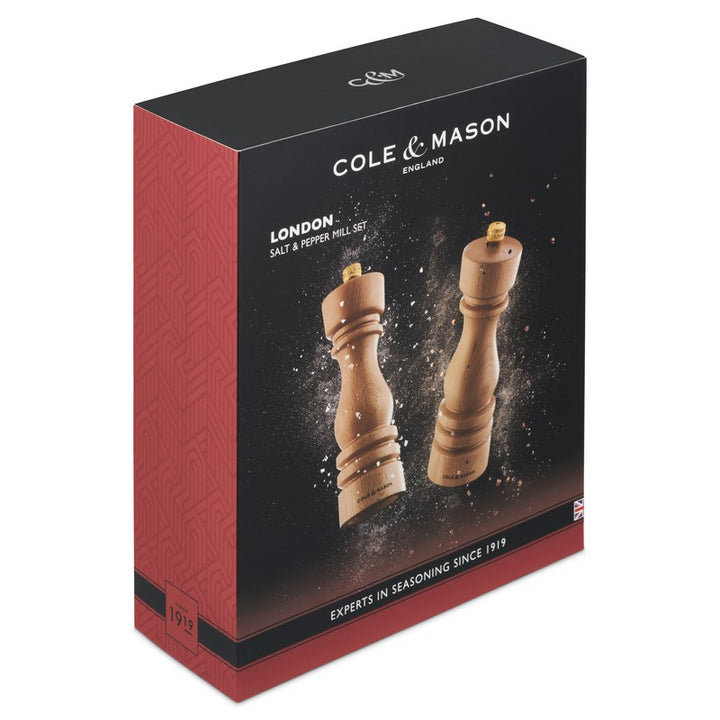 London Salt & Pepper Mill Gift Set