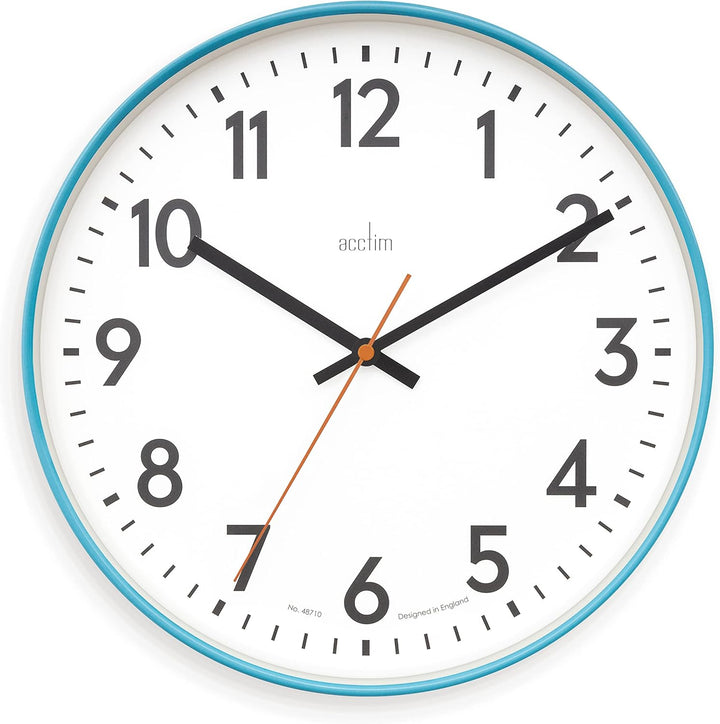 Hugo Sky Blue Wall Clock