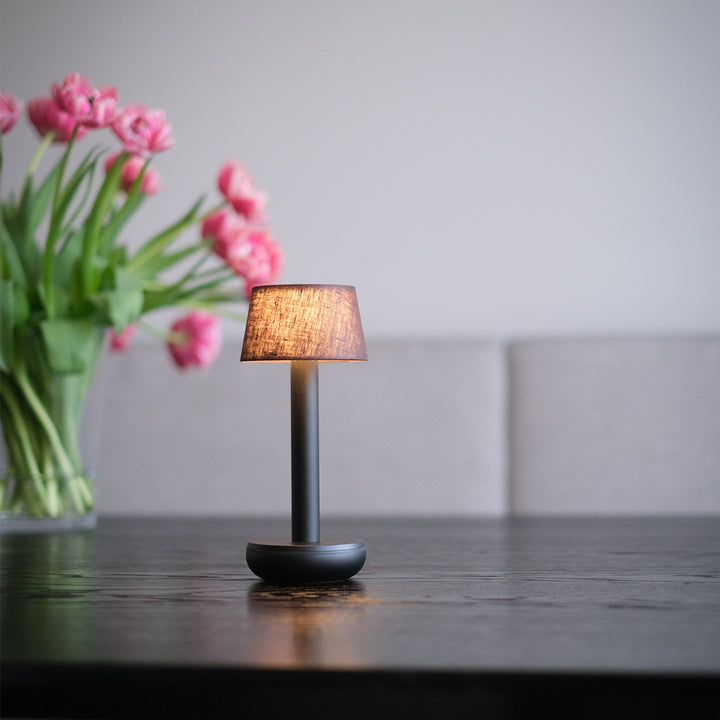 Humble Two Cordless LED Table Lamp - Linen Edition