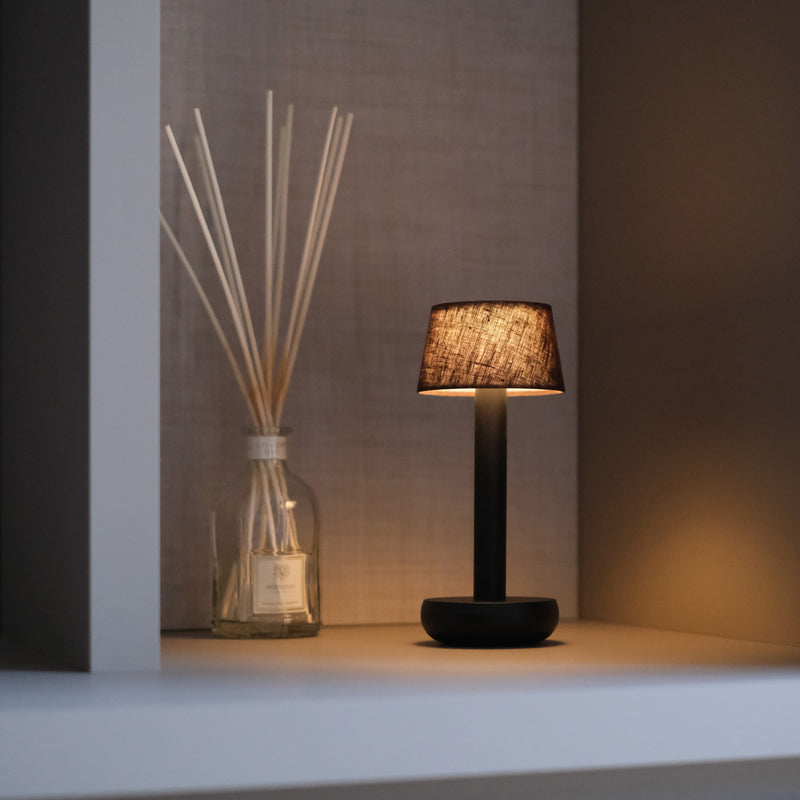 Humble Two Cordless LED Table Lamp - Linen Edition