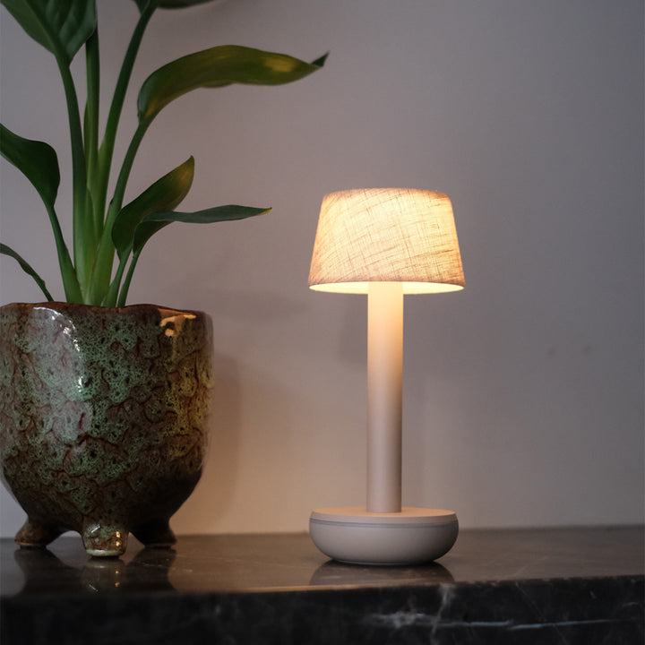 Humble Two Cordless LED Table Lamp - Linen Edition