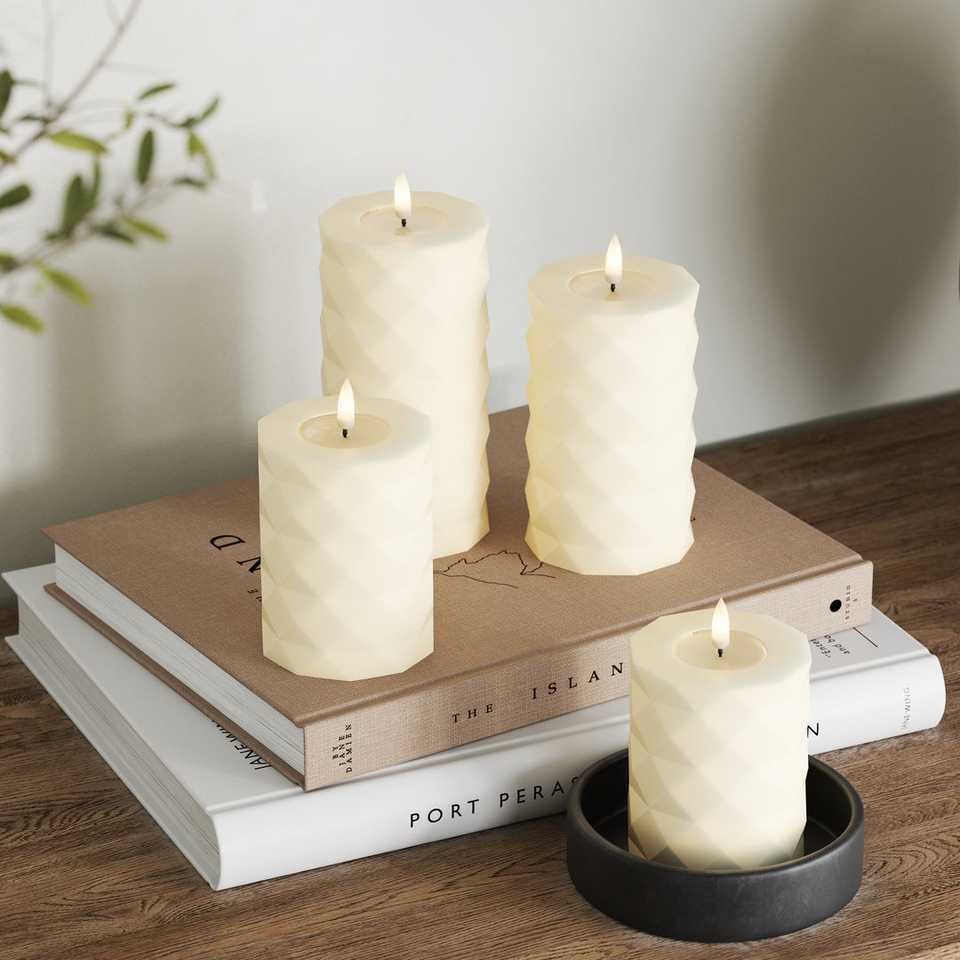 Flameless LED Square Candle