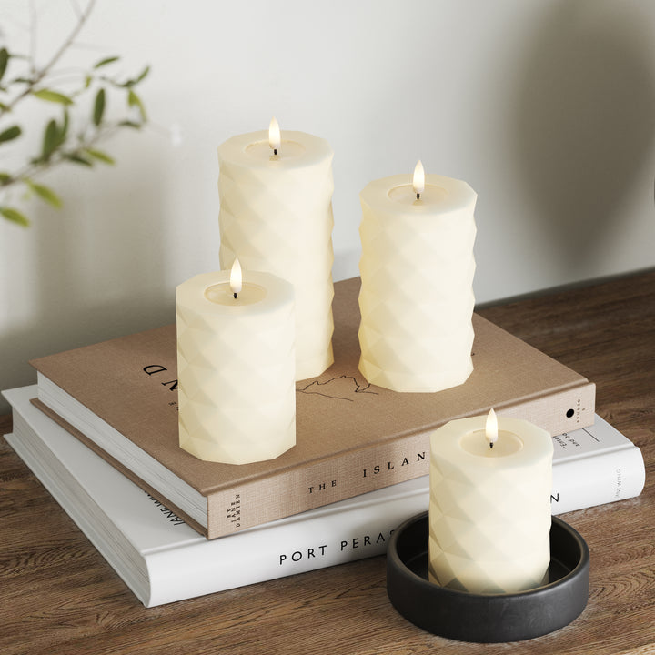 Flameless LED Square Candle