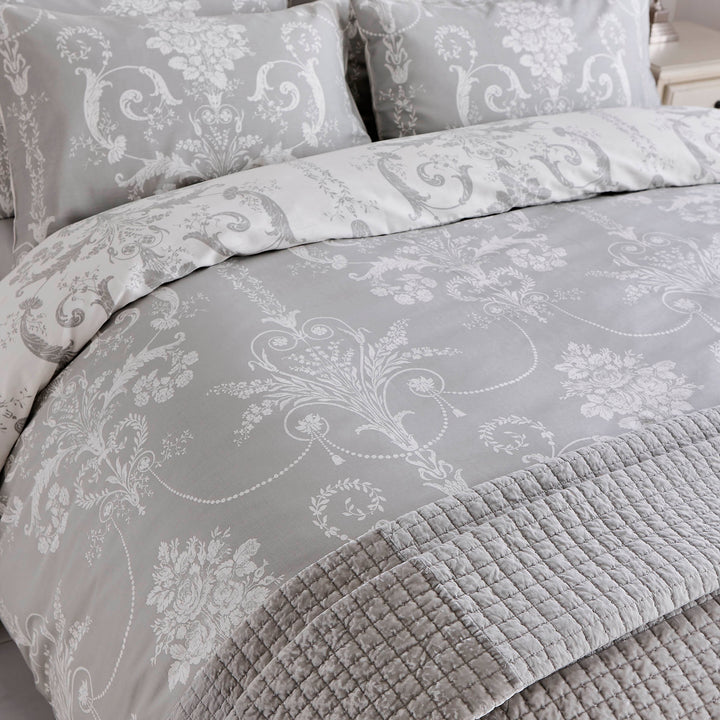 Josette Dove Grey Duvet Set