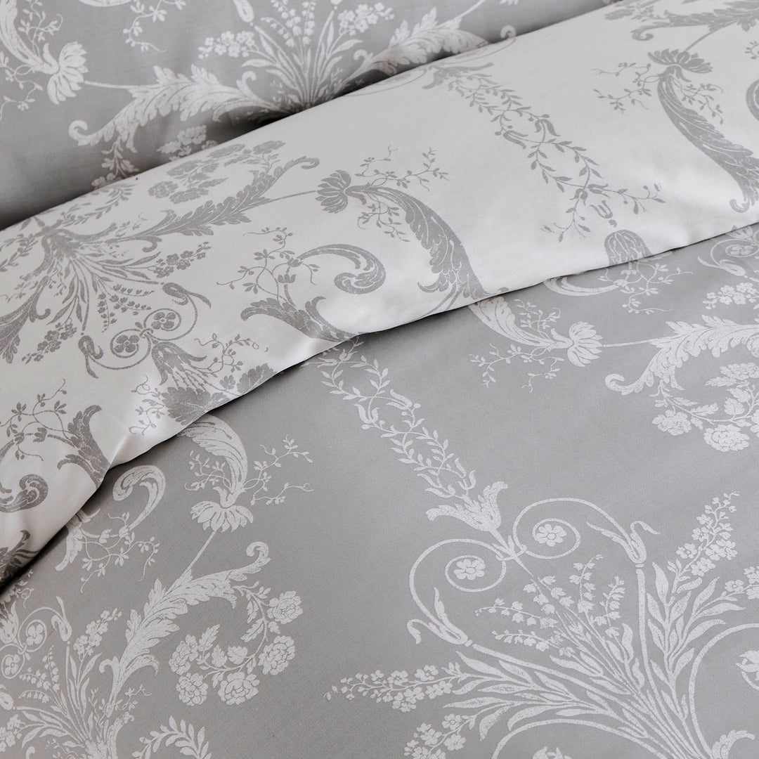 Josette Dove Grey Duvet Set