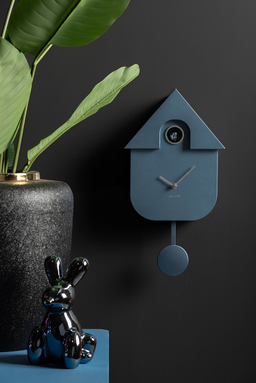 Metallic Modern Cuckoo Clock