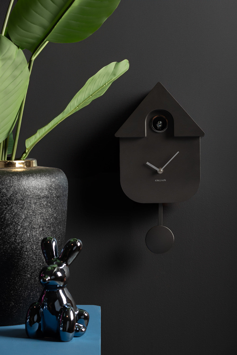 Metallic Modern Cuckoo Clock