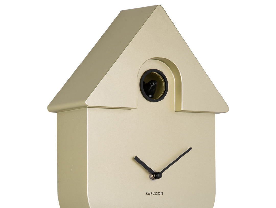 Metallic Modern Cuckoo Clock