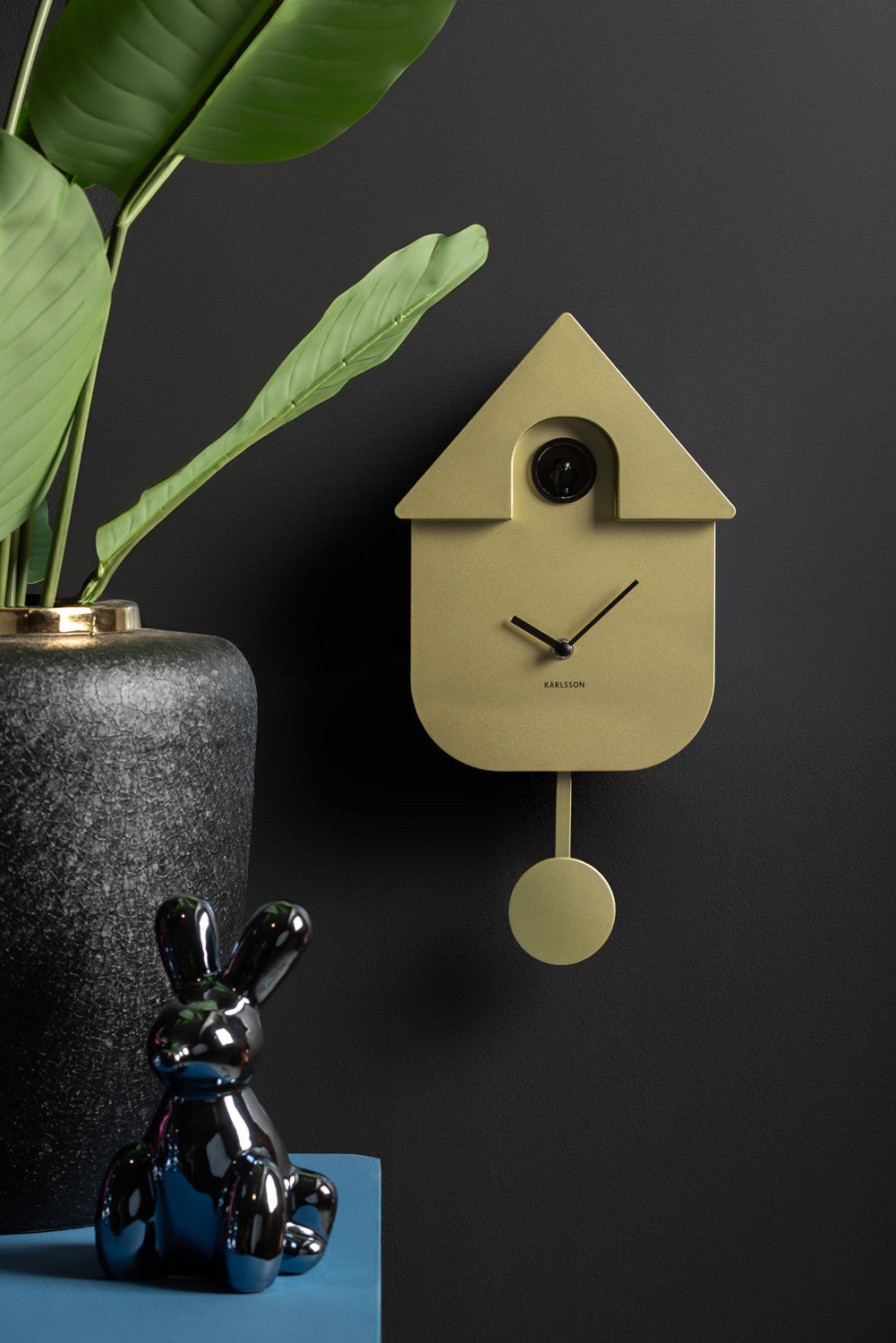 Metallic Modern Cuckoo Clock