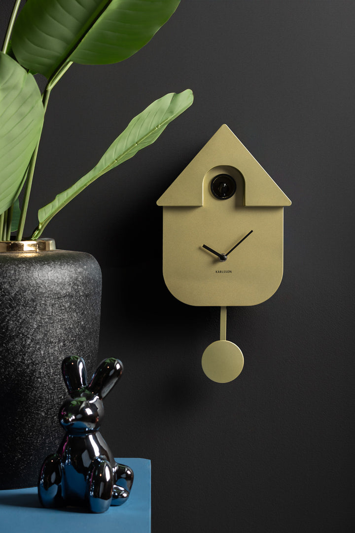 Metallic Modern Cuckoo Clock