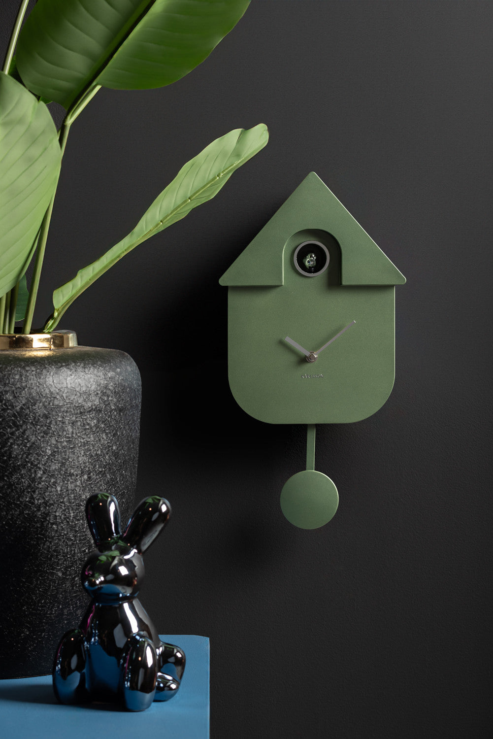 Metallic Modern Cuckoo Clock